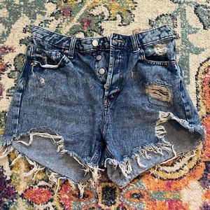 Wild Fable High Rised Distressed Jean Shorts